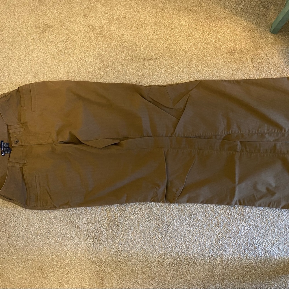 5.11 Tactical Brown Chinos Durable Cotton Blend